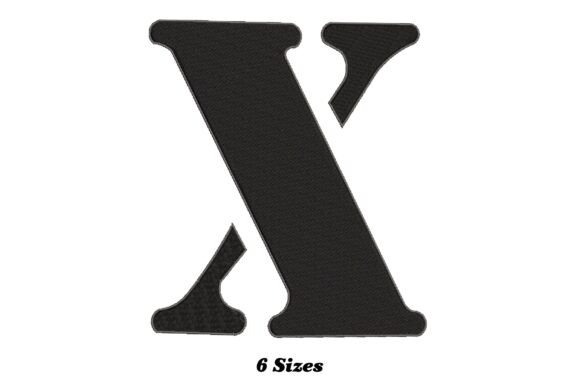 Alphabet Letter X: A Thoughtful Embroidery Choice for Personalized Gifts
