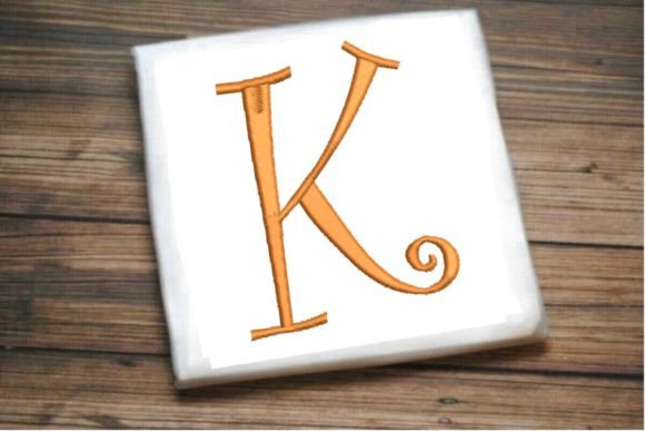 Beautiful Capital K Letter Monogram