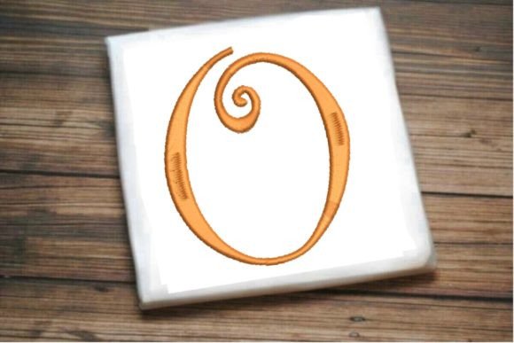 Beautiful Capital O Letter Monogram