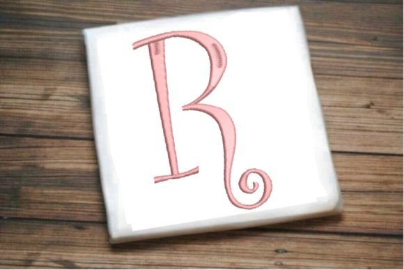 Beautiful Capital R Letter Monogram