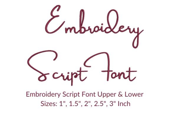 Billigant Font: A Smart Choice for Small Business Embroidery
