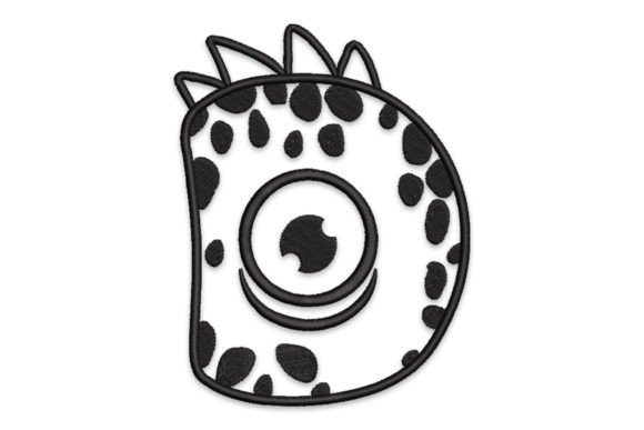 Monster Alphabet Letter D: Whimsy Meets Craftsmanship
