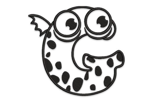 Monster Alphabet Letter G