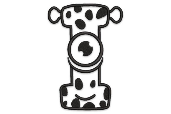 Monster Alphabet Letter I