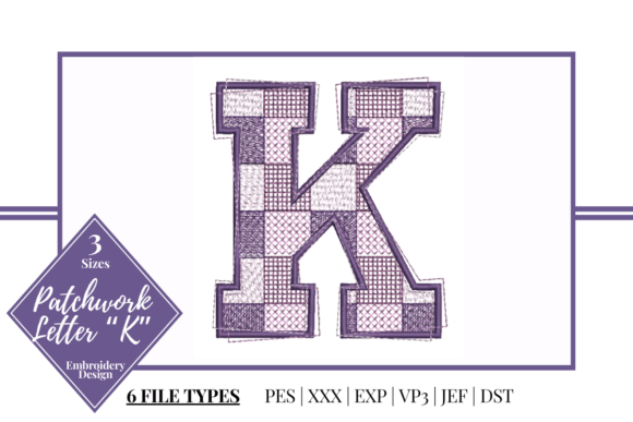 Patchwork Letter K