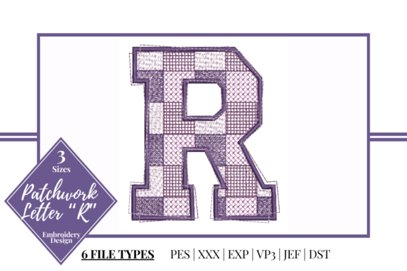 Patchwork Letter R