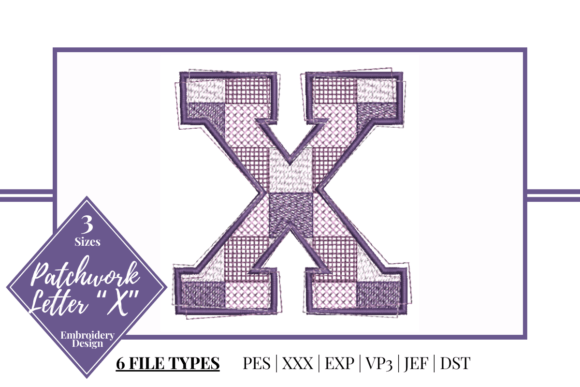 Patchwork Letter X
