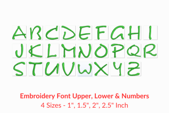 Pixie Font: A Friendly, Versatile Embroidery Font for Small Business Branding