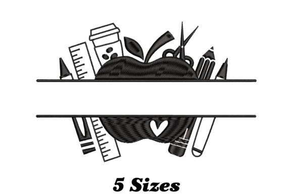 Teacher Split Name Frame